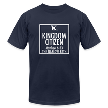 Load image into Gallery viewer, Kingdom Citizen T-Shirt by Bella + Canvas - navy
