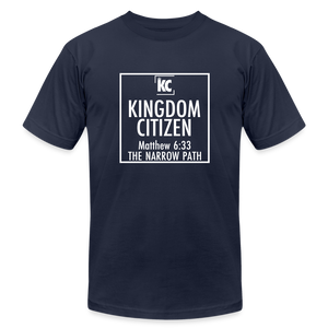 Kingdom Citizen T-Shirt by Bella + Canvas - navy