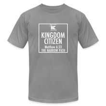 Load image into Gallery viewer, Kingdom Citizen T-Shirt by Bella + Canvas - slate
