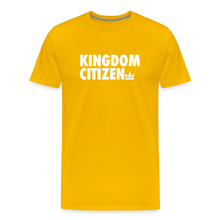 Load image into Gallery viewer, Kingdom Citizen Premium T-Shirt - sun yellow

