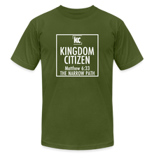 Load image into Gallery viewer, Kingdom Citizen T-Shirt by Bella + Canvas - olive
