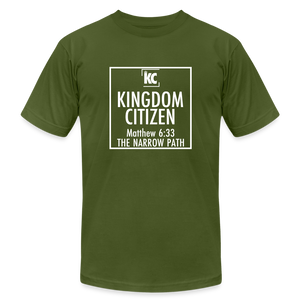 Kingdom Citizen T-Shirt by Bella + Canvas - olive