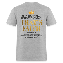 Load image into Gallery viewer, I am Proof - Faith - heather gray
