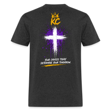 Load image into Gallery viewer, DISCIPLE – Not Ashamed (Romans 1:16) DTG - heather black

