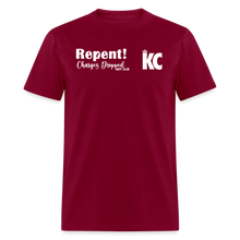 Load image into Gallery viewer, Repent Charges Dropped KC - burgundy
