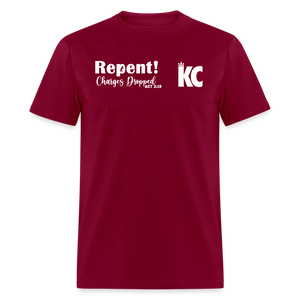 Repent Charges Dropped KC - burgundy
