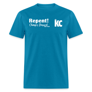 Repent Charges Dropped KC - turquoise