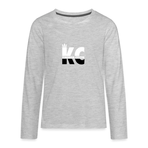 Kingdom Citizen Long Sleeve Shirt - heather gray