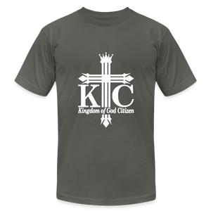 Kingdom of God Unisex Camouflage T-Shirt - asphalt