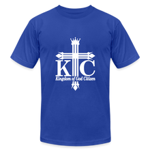 Load image into Gallery viewer, Kingdom of God Unisex Camouflage T-Shirt - royal blue
