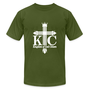 Kingdom of God Unisex Camouflage T-Shirt - olive