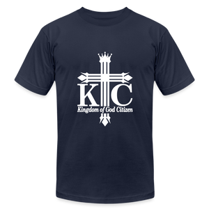 Kingdom of God Unisex Camouflage T-Shirt - navy