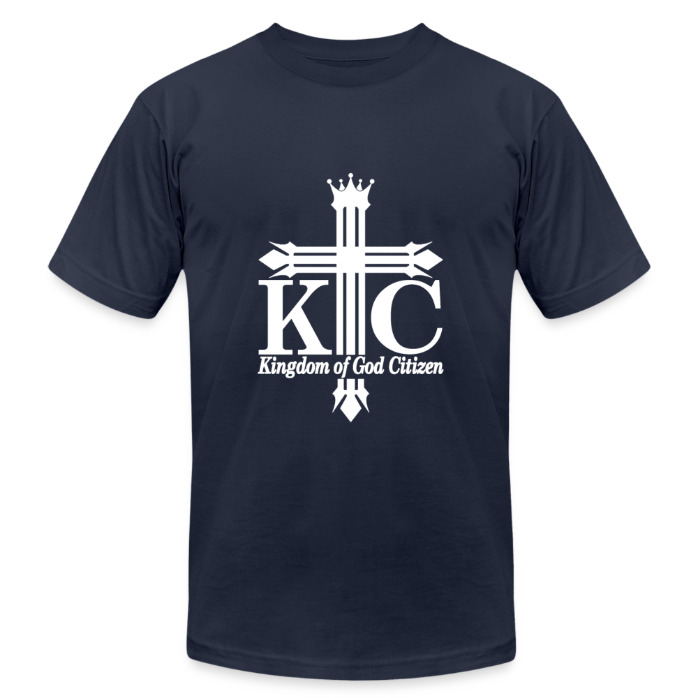 Kingdom of God Unisex Camouflage T-Shirt - navy