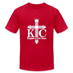 Kingdom of God Unisex Camouflage T-Shirt - red