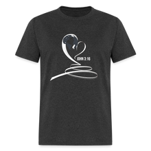 Load image into Gallery viewer, John 3:16 - heather black
