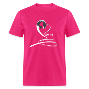 John 3:16 - fuchsia