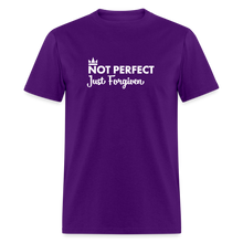 Load image into Gallery viewer, Not Perfect Just Forgiven - purple
