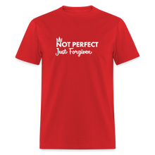 Load image into Gallery viewer, Not Perfect Just Forgiven - red
