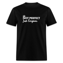 Load image into Gallery viewer, Not Perfect Just Forgiven - black
