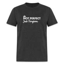 Load image into Gallery viewer, Not Perfect Just Forgiven - heather black
