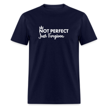 Load image into Gallery viewer, Not Perfect Just Forgiven - navy
