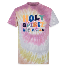 Load image into Gallery viewer, Holy Spirit Activated Unisex Tie Dye T-Shirt - Desert Rose

