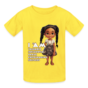 I am Encouragement Shirt - yellow