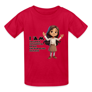 I am Encouragement Shirt - red