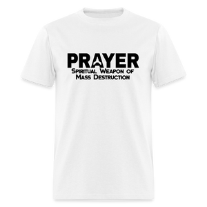 Prayer SWOMD Black Print - white