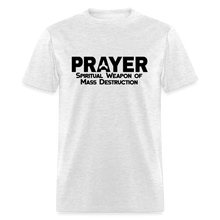 Load image into Gallery viewer, Prayer SWOMD Black Print - light heather gray
