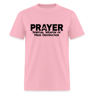 Prayer SWOMD Black Print - pink