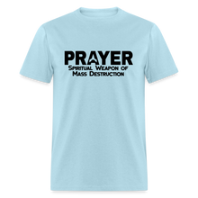 Load image into Gallery viewer, Prayer SWOMD Black Print - powder blue
