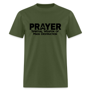 Prayer SWOMD Black Print - military green
