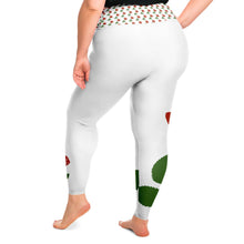Load image into Gallery viewer, Rose Leggings Plus Sizes
