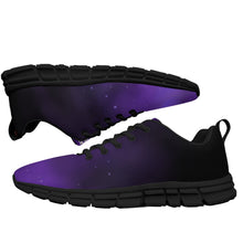 Load image into Gallery viewer, Stay Prayed Up Purple and Black Women&#39;s Sports Shoes With Black Sole
