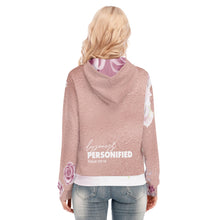 Load image into Gallery viewer, Dopeness Personified Women&#39;s Hoodie With Zipper
