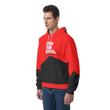 Load image into Gallery viewer, Know your Worth Hoodie inspired by Marcus Teel
