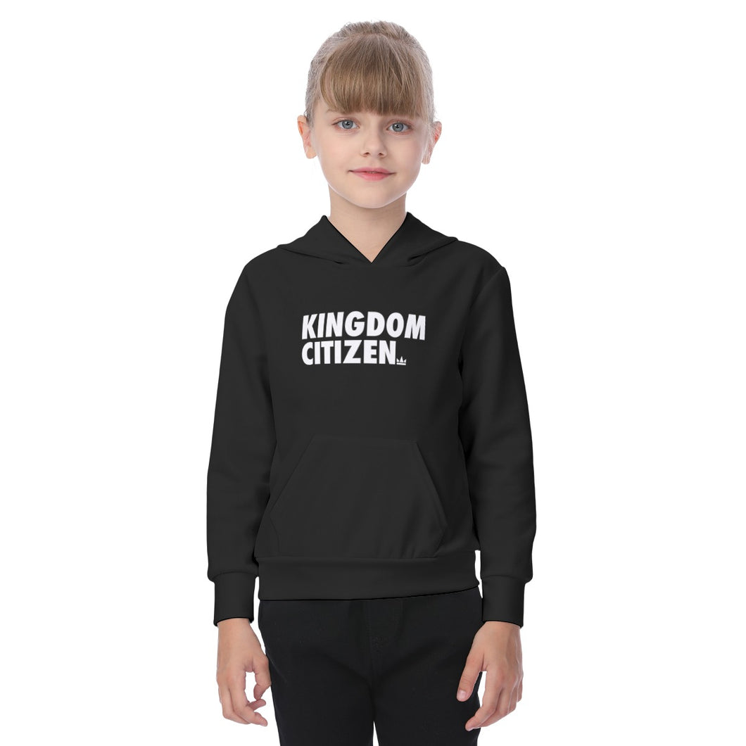 All-Over Print Kid's Fur Lined Hoodie