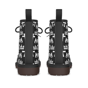 All-Over Print Women's Martin Short Boots
