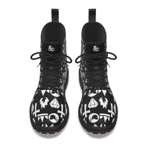 All-Over Print Women's Martin Short Boots