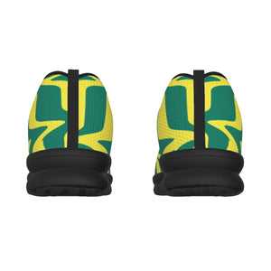 Green and Yellow Women's Shoes