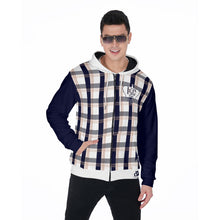 Load image into Gallery viewer, All-Over Print Zip Up Hoodie With Pocket
