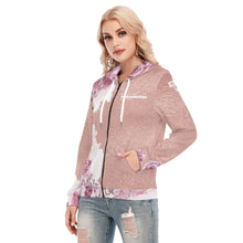 Load image into Gallery viewer, Dopeness Personified Women&#39;s Hoodie With Zipper
