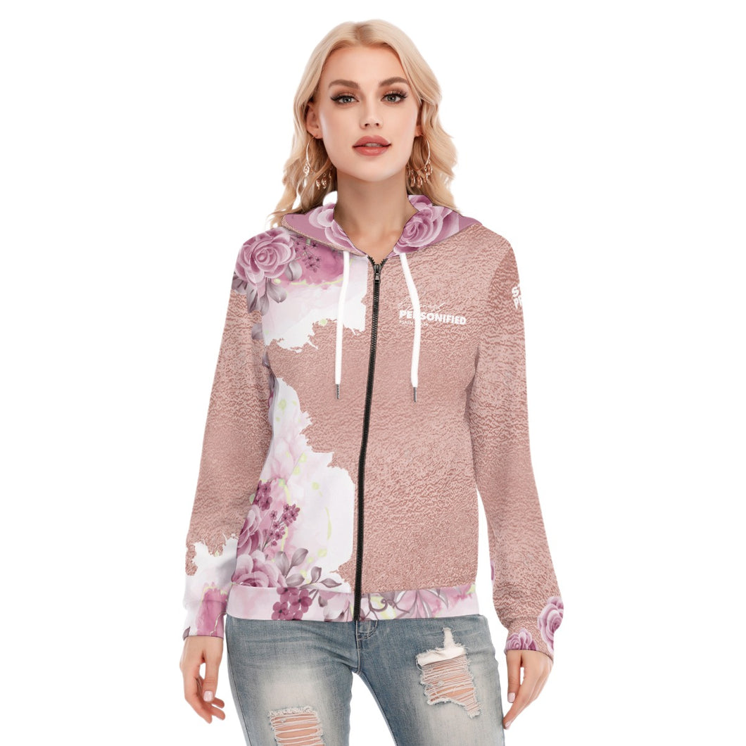 Dopeness Personified Women's Hoodie With Zipper