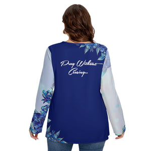 Stay Prayed Up T-shirt With Double Layer Stacking (Plus Size)