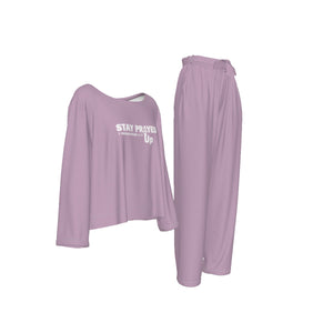 Stay Prayed Up Women's Elastic-Back Suit
