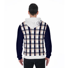 Load image into Gallery viewer, All-Over Print Zip Up Hoodie With Pocket
