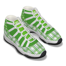Load image into Gallery viewer, Stay Prayed Up Green Men&#39;s High Top Basketball Shoes
