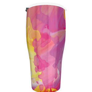 Tumbler 30oz Yellow Pink