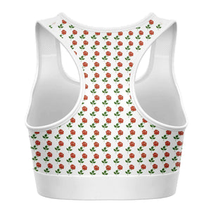 Rose Sports Bra